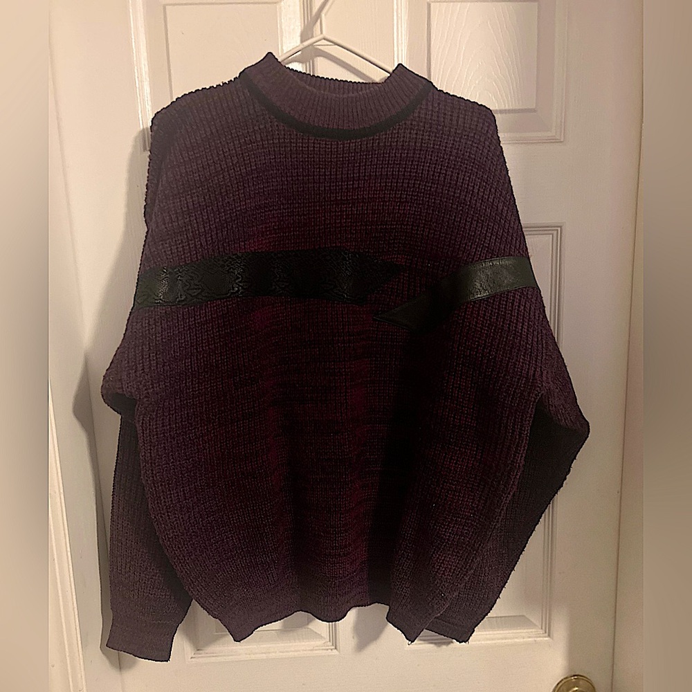 Vintage Street Scenes Sweater